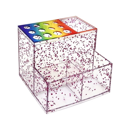 Bothyi Hair Stylist Shears Stand Hairdressing Tools Organizer for Combs Hairstyling