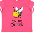 thumbnail image 4 of Inktastic I'm the Queen Cute Queen Bee Boys or Girls Toddler T-Shirt, 4 of 5