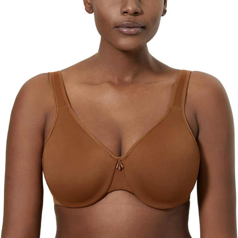 DELIMIRA Seamless Minimizer Bras for Women Large Busts Smooth Full