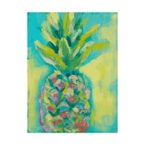 Trademark Fine Art 'Vibrant Pineapple II' Canvas Art by Jennifer Goldberger