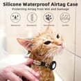 thumbnail image 6 of Airtag Cat Collar, Air tag Cat Collar with Bell and Safety Buckle in 3/8" Width, Reflective Collar with Waterproof Airtag Holder Compatible with Apple Airtag for Cat Dog Kitten Puppy, 6 of 7