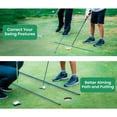 thumbnail image 5 of 2 Pack Golf Alignment Stick Sticks Training Aid Rods Rod Cover Tool Swing Trainer Aids, Foldable Practice Rods Training Aiming Putting Full Swing Trainer Posture, 5 of 9