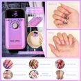 thumbnail image 3 of Taladro eléctrico para uñas de 45000RPM, taladros profesionales para uñas de Gel, esmalte, lima de uñas portátil recargable, herramienta de manicura, 3 of 5