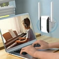 thumbnail image 4 of Giunmcul 50% Off Clear Router 300Mbps Wireless WiFi Repeater Signal Boosters Network Amplifier Extender, 4 of 5