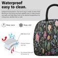 thumbnail image 3 of Womens Pioneer Flower Floral Print Pattern Lunch Box for Work,Insulated Lunch Bag for Women,Loncheras Para Mujer,Leakproof Adult Lunch Bag for Work,Beach,Travel,Picnic,Camping, 3 of 7