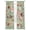 Pink, variant on Sage Green Floral Sheer Curtains 96 Inch Length 2 Panels Set, Spring Flowers Leaves Farmhouse Voile Window Treatment Semi Sheer Long Curtains Drapes for Bedroom/Living Room/Kitchen 52"x96"x2