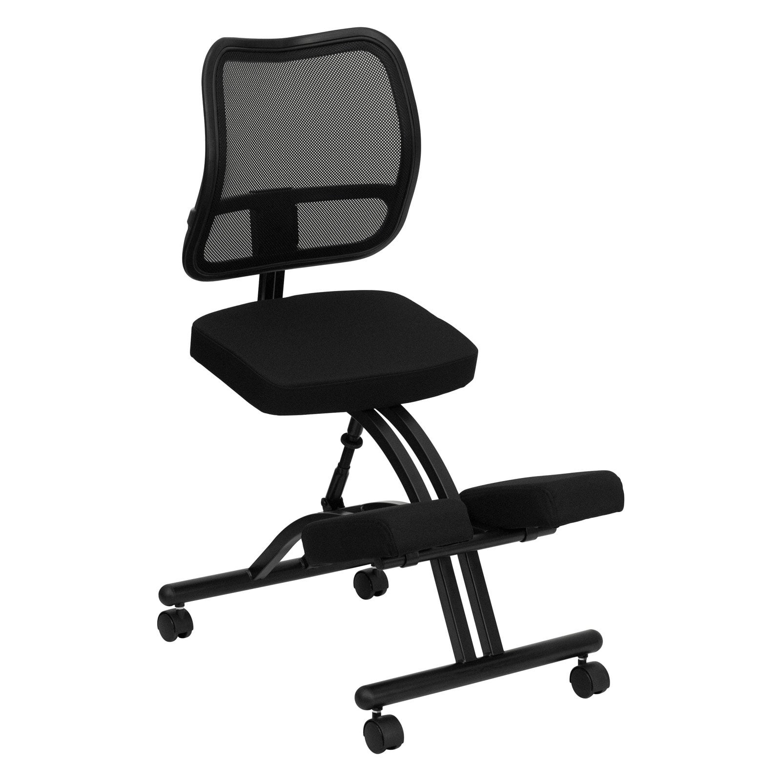 Flash Furniture Ergonomic Kneeling Chair With Mesh Back Black Flash Furniture Ergonomic Kneeling Chair With Mesh Back Black Com