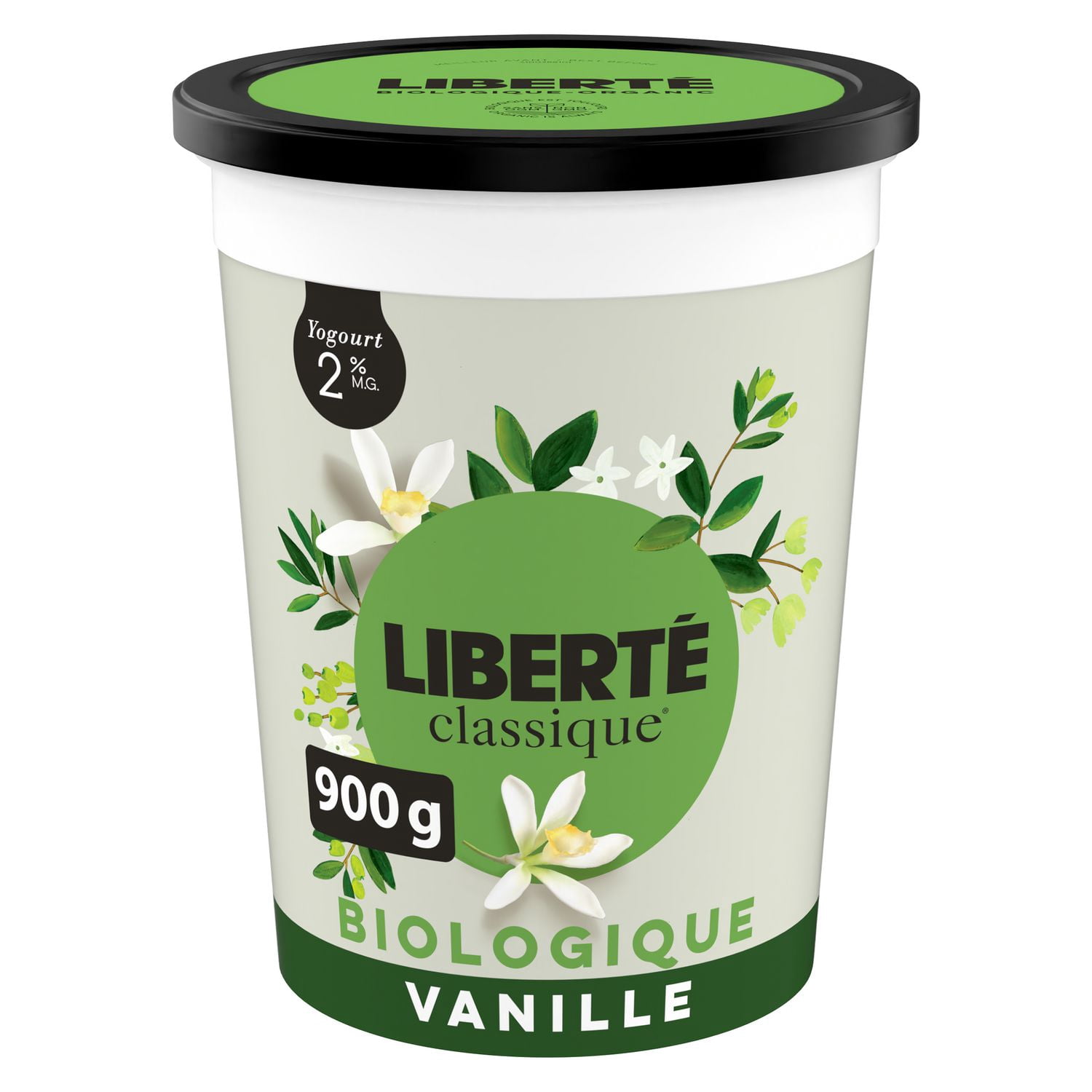 Liberté Classique Organic Vanilla 2% M.F. Yogurt