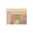 thumbnail image 4 of Historic State Map - South Dakota - Hammond 1910 - Vintage Wall Art, 4 of 4