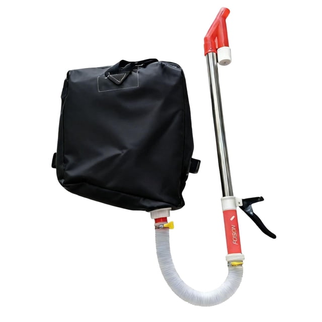 Distribuidor de fertilizantes de mochila, herramienta de abono de mochila, esparcidor de estiércol agrícola, herramienta de siembra para frijoles y