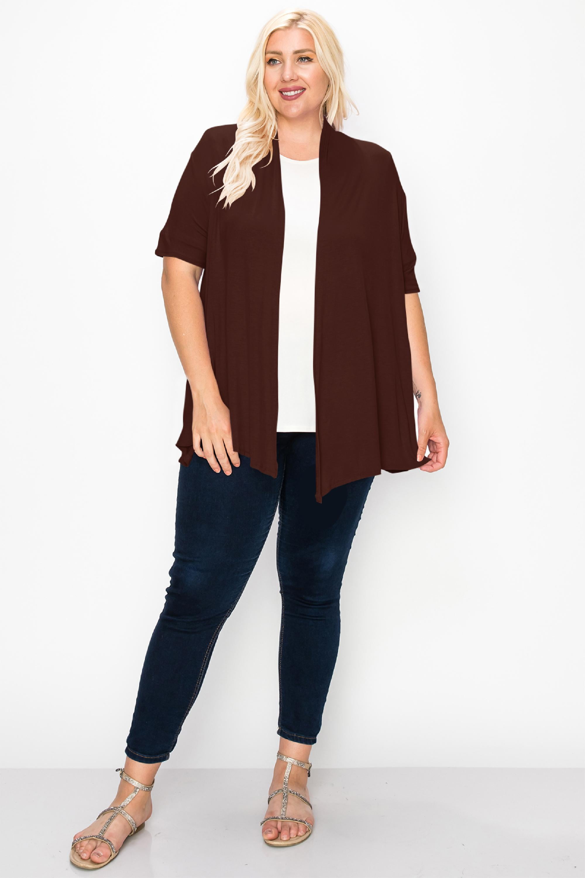 Front Knit Cardigan Size 1XL 2XL 3XL 