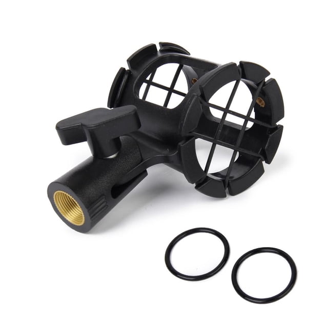 Montaje De Choque Negro Sunnimix Micrófono Universal
