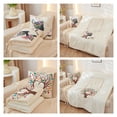 thumbnail image 4 of DISHAN Throw Pillow Foldable Double Zipper Anti-fading 2-In-1 Cushion Pillow Air Conditioning Blanket Home Decor, 4 of 8