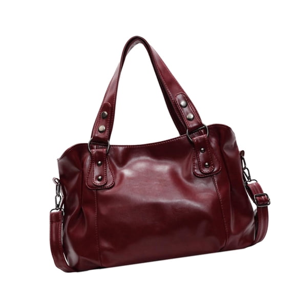 Bolso de hombro para mujer, moderno bolso de mano para citas, desplazamientos, viajes y vacaciones al libre. Rojo