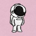 thumbnail image 2 of Dalix Astronaut Embroidered Fleece Zip Hoodie Cold Fall Winter Mens in Light Pink XL X-Large, 2 of 5