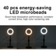 thumbnail image 5 of Lámpara Selfie Anillo LED Luz de Relleno Luz Interfaz USB para Teléfono Móvil Transmisión en Fotografía Maquillaje Luz Atenuación Continua Lámpara Selfie Luz Spptty Como se muestra en la descripción, 5 of 5