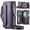 Purple, variant on ETFAST Leather Phone Case Wallet With Card Holder Zipper For Samsung Galaxy Z Fold 6 High Quality Leather Phone Case For Samsung Galaxy Z Fold 6 Fold5 Fold4  Fold3