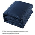thumbnail image 5 of MerryHome 10-Piece Navy Comforter Set, Luruxy Soft Bed in a Bag King Size, 5 of 6