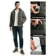 thumbnail image 3 of Chaqueta TBMPOY para hombre, ligera, acolchada, con capucha, gris oscuro, talla L, 3 of 7