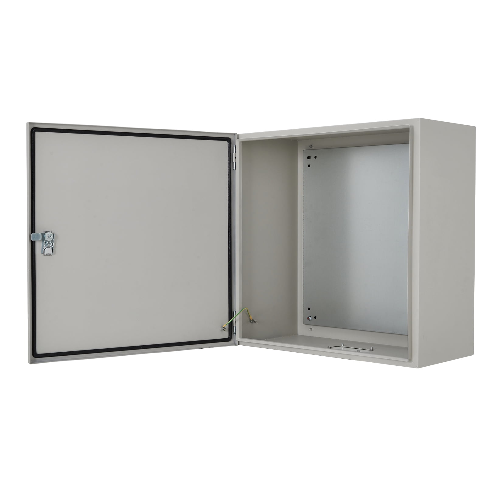 Accreate Stainless Steel Electrical Enclosure Box, NEMA 4X, IP67 Waterproof & Dustproof, Lockable Outdoor Junction Box with Mounting Plate & Keys for Indoor/Outdoor Use