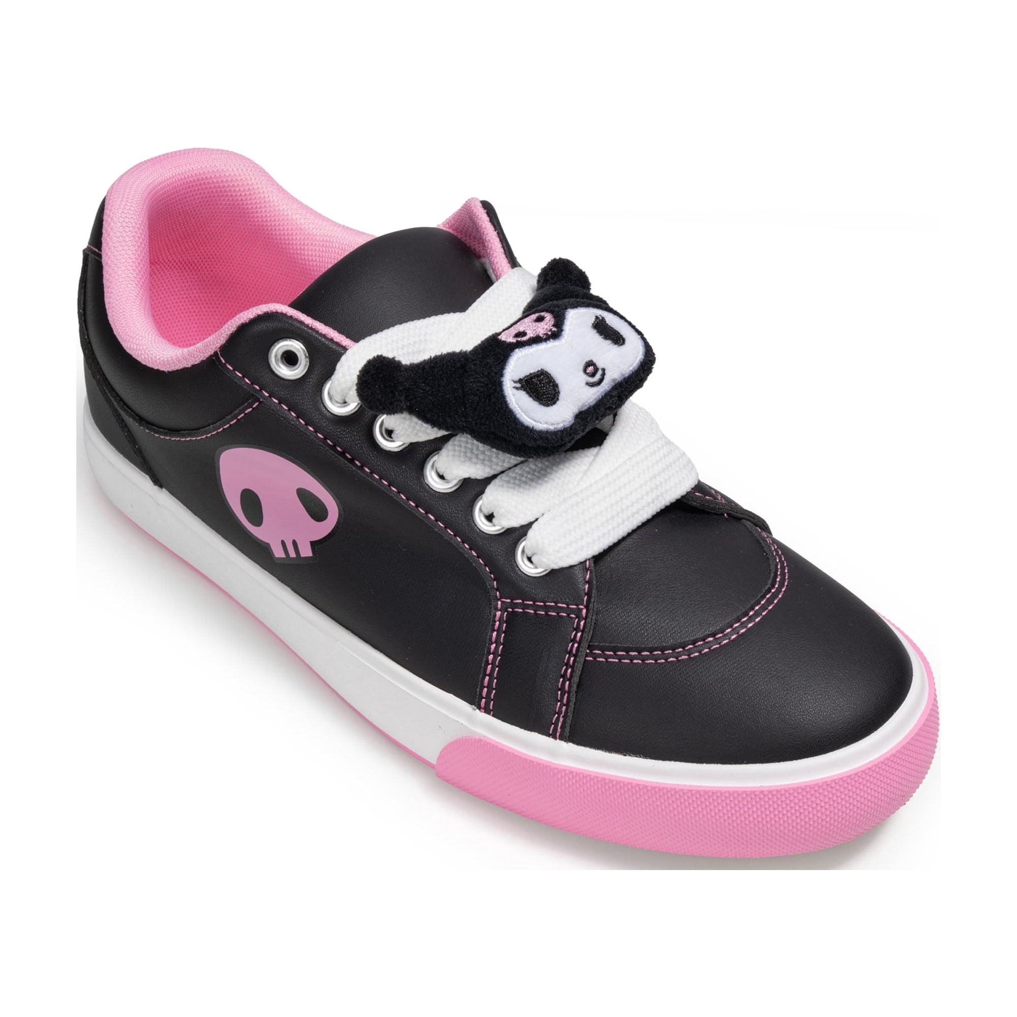 Kuromi Womens 3D Plush Skater Sneaker