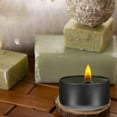 thumbnail image 3 of Wekity Candle Jars Tin Cans Tin Cans 24pcs Candle Tins Small tins with lids tin Box 2 oz tins with lids 2oz Aluminum Tins Aluminum Candle Tin Candle Containers-0625, 3 of 5