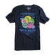 thumbnail image 1 of Ecko Unltd. Camiseta estampada con cuello de TV Racking Cans para hombre, azul, pequeña, 1 of 1