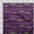 thumbnail image 2 of oneOone Polyester Lycra Fabric Leaves & Floral Artistic Print Fabric BTY 56 Inch Wide, 2 of 4
