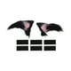 thumbnail image 1 of Accesorios para Casco de Motocicleta Decoración Orejas Nekomimi para Cascos de Motocicleta Bicicleta Esquí Negro Rosa Stickers 1 Set, 1 of 6