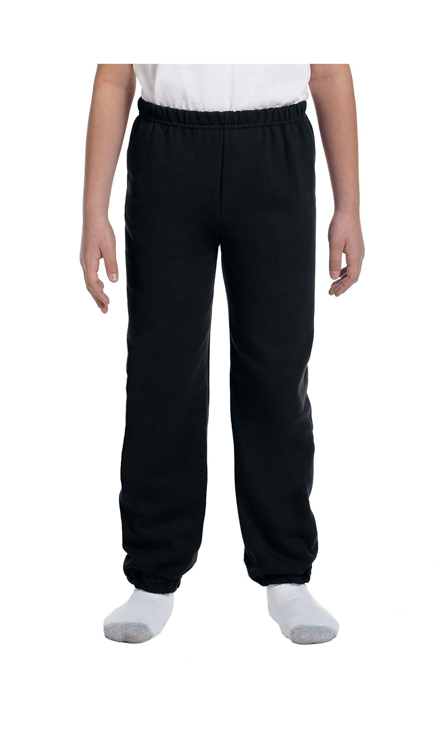 Style G18200B Gildan Youth Elastic Bottom Sweatpants 