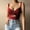 Red, variant on UTTOASFAY Womans Shirts Women Solid Sexy Appliques Sleeveless Tops Pullover Vest Tank Crop Tops Shirts Red XL