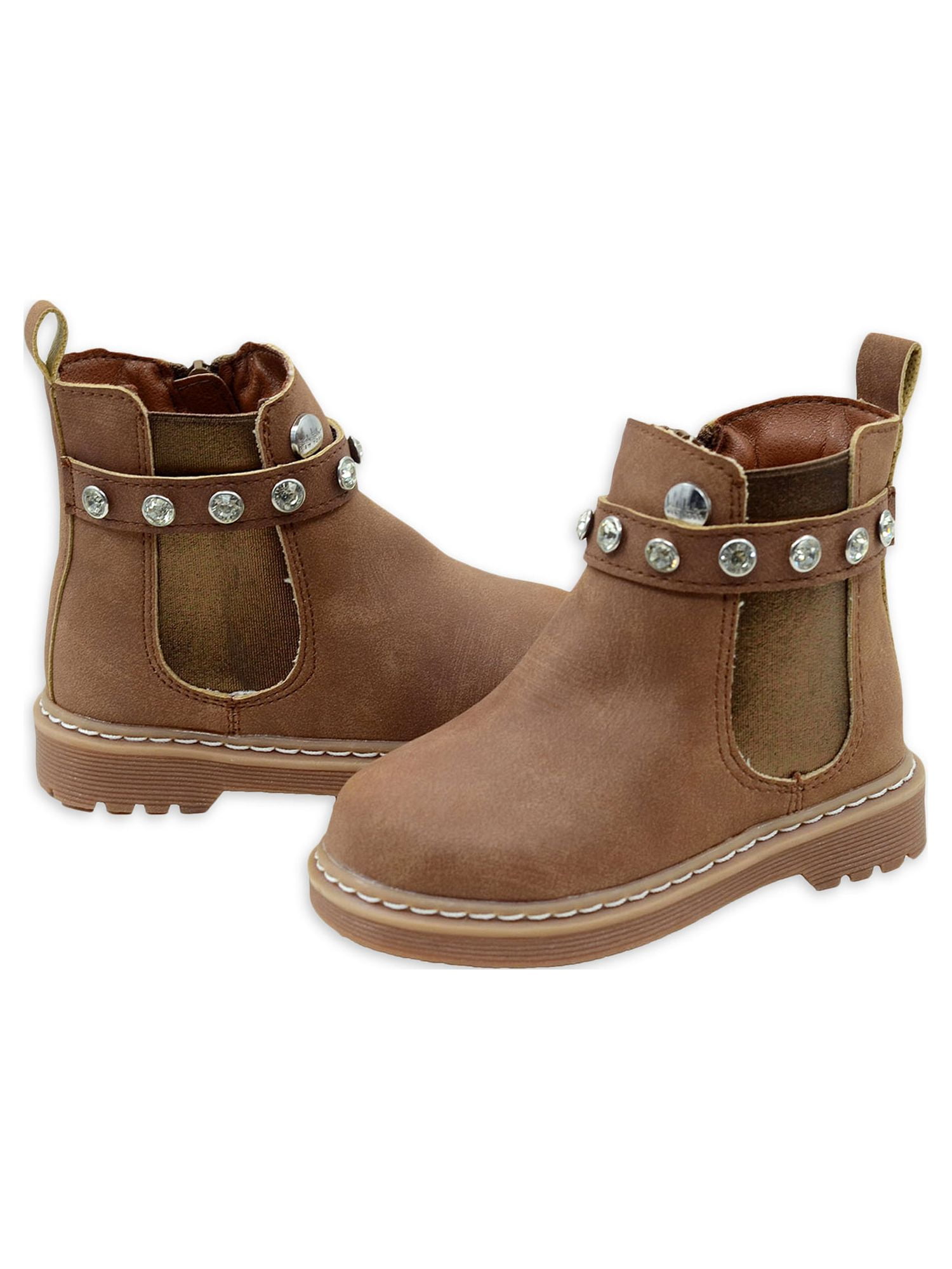Nicole Miller Toddler Girls Lined Boots, Sizes 7-10