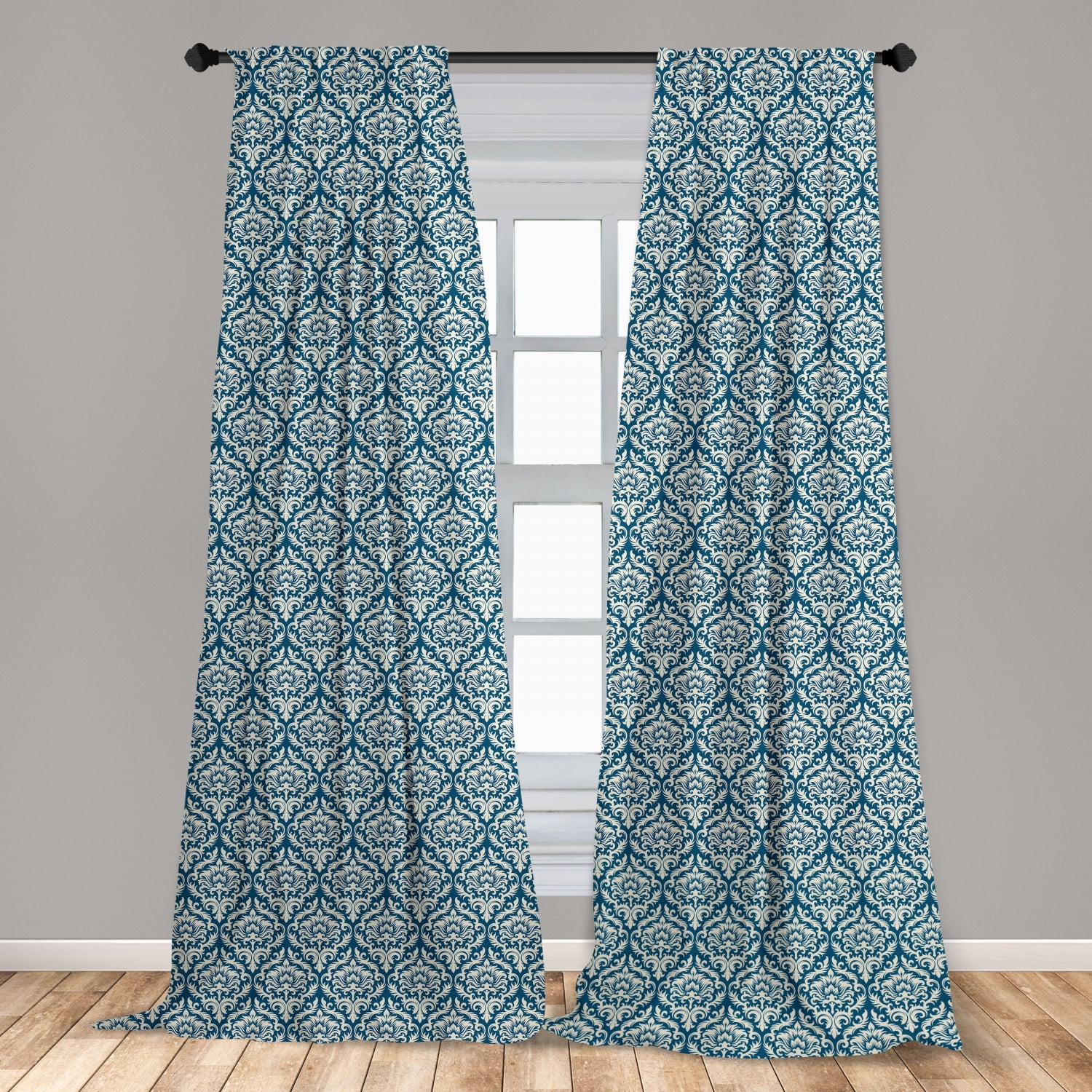 Victorian Curtains 2 Panels Set Victorian Curtains 2 Panels Set