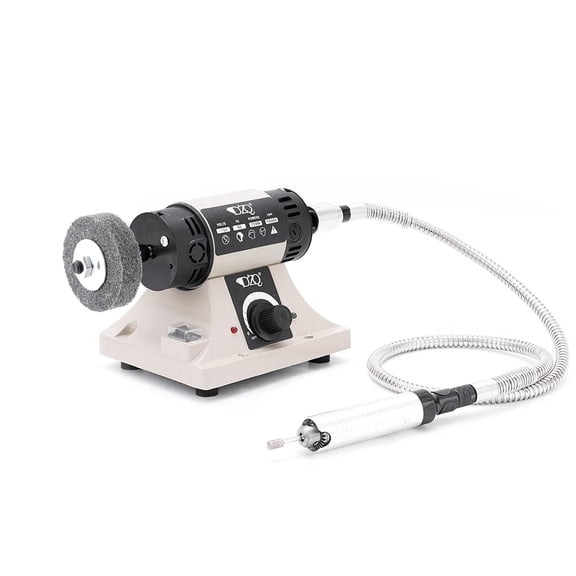 Guiqitrade Jewelry Rock Polishing Buffer Machine, Benchtop Lathe PolisherUsed, for Polishing Jewelry Metals, Stones and Glass