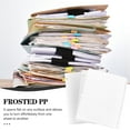 Phlegsive Looseleaf Refill Paper Dividers for Clear Binders