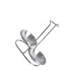 thumbnail image 1 of serony Support Double Louche en Acier Inoxydable Porte-Cuillère Argent D, 1 of 4