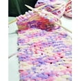 Chunky Knit Chenille Yarn Soft Velvet Yarn Crochet Knitting Blanket