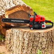 TFCFL 58cc 2-Stroke Gasoline Chainsaw 20 Bar with Chain Brake, 2.6KW Power Engine