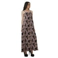 thumbnail image 3 of Moomaya Sleeveless Womens Cocktail Dresses Printed Rayon Plus Size Dress, 3 of 4
