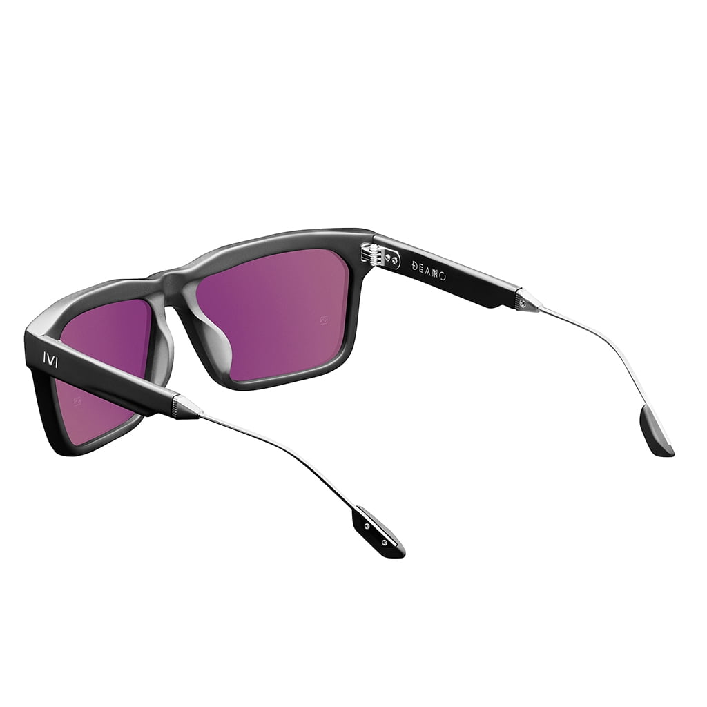 NEW IVI VISION unisex deano sunglasses in ambercomb tortoise/ bronze ar lens IVI VISION Unisex Deano Sunglasses In Ambercomb Tortoise  main image 3