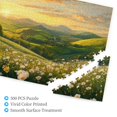 thumbnail image 3 of 500 PCS Vibrant Sunrise Garden 500 Piece Puzzle For Adults,Unique And Beautiful Design,Enjoy The Puzzle Solving Process,Charm Garden Flower Art Wooden Jigsaw Puzzles 500 Piece,Stunning Artwork, 3 of 6