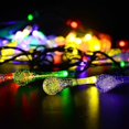 thumbnail image 3 of Cadena de luces LED de 4,8 m JanHm con 20 luces en forma de carámbano, 3 of 5