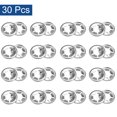 thumbnail image 3 of Unique Bargains 30 Pack Intérieur Dent Étoile Rondelles de Verrouillage M14 Rondelles de Verrouillage Rapide, 304 Acier Inoxydable Starlock Poussoir Écrous, 3 of 5