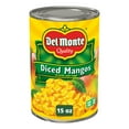 thumbnail image 3 of (12 pack) Del Monte Diced Mango in Extra Light Syrup, Canned Fruit, 15 oz Can, 3 of 8
