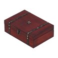 thumbnail image 3 of Sonew Jewelry Box Retro Daily Necessities Desktop Storage With Lock Jewelry Wooden, 3 of 8