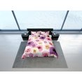 thumbnail image 4 of Rosas Rosas Juego de Funda Nórdica Colorido Colcha, Floral Girly Dormitorio Ropa de cama, 4 of 4