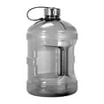 thumbnail image 2 of Geo Sports Bottles GEO 1 Gallon (128oz) BPA Free Reusable Leak-Proof Drinking Water Bottle w/48mm Stainless Steel (Black), 2 of 7