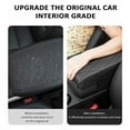 thumbnail image 2 of Mistaha Car Armrest Cushion Pad, Diamond Leather Memory Foam Armrest Box Cover, Universal Center Console Protector, Beige Jumbo Size, Increased Height and Width, 2 of 6