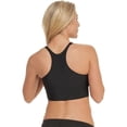 thumbnail image 4 of Shapeez  Women Wirefree Racerback Tank-Style Bralette Bra-46 Black, 4 of 6