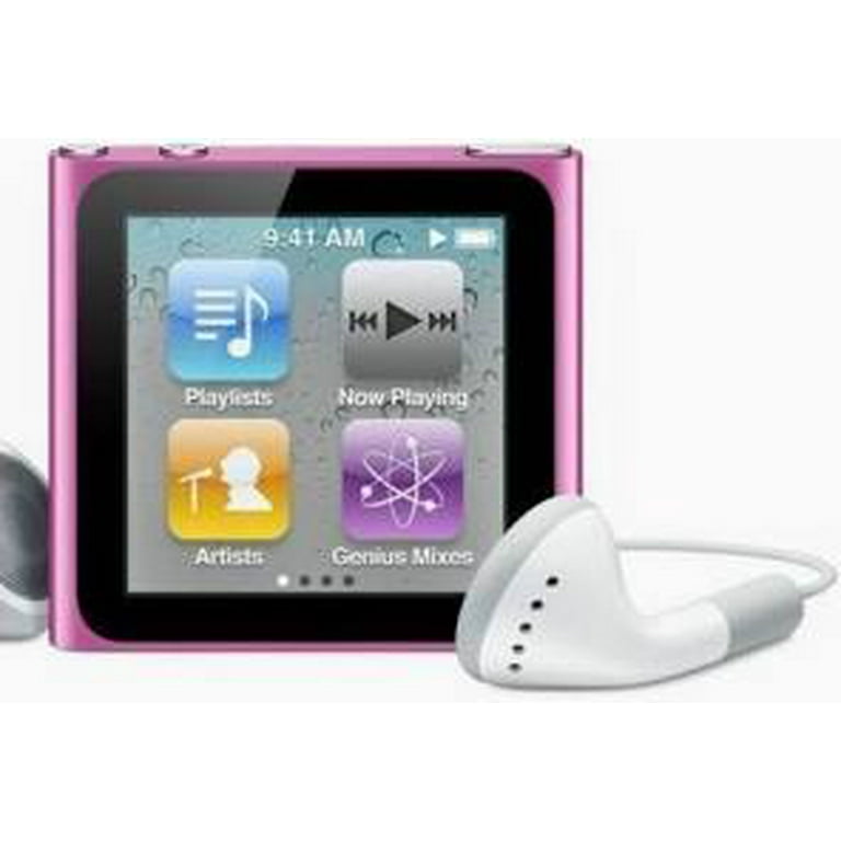 Pre-Owned Apple iPod Nano 6th Generation 16GB Pink MP3 Pre-Owned Apple iPod Nano 6th Generation 16GB Pink MP3